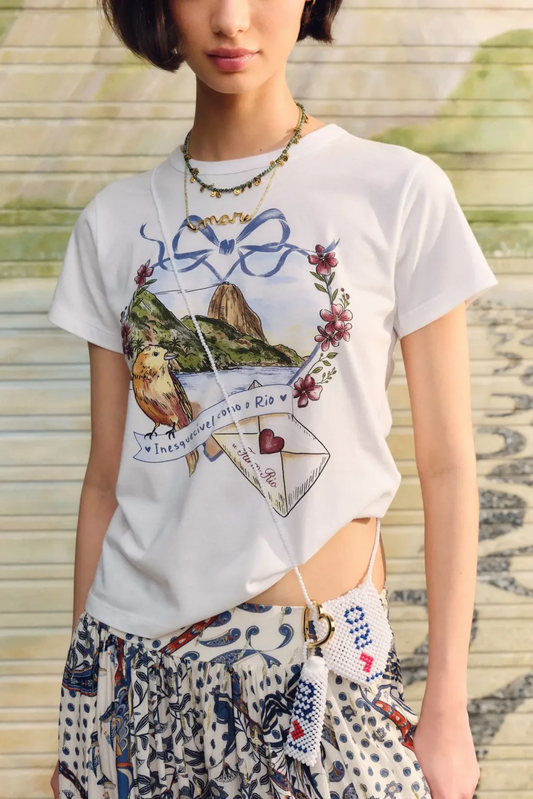 T-Shirt Baby Look Carta De Amor