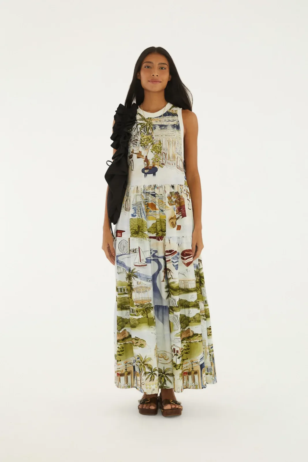 Vestido Marias Encanto Do Rio Farm